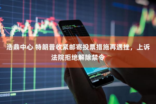 浩鼎中心 特朗普收紧邮寄投票措施再遇挫,上诉法院拒绝解除禁令